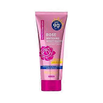 Rose Sunscreen Cream, SPF90+ PA++++ Multi-Use UV Protection BB Cream