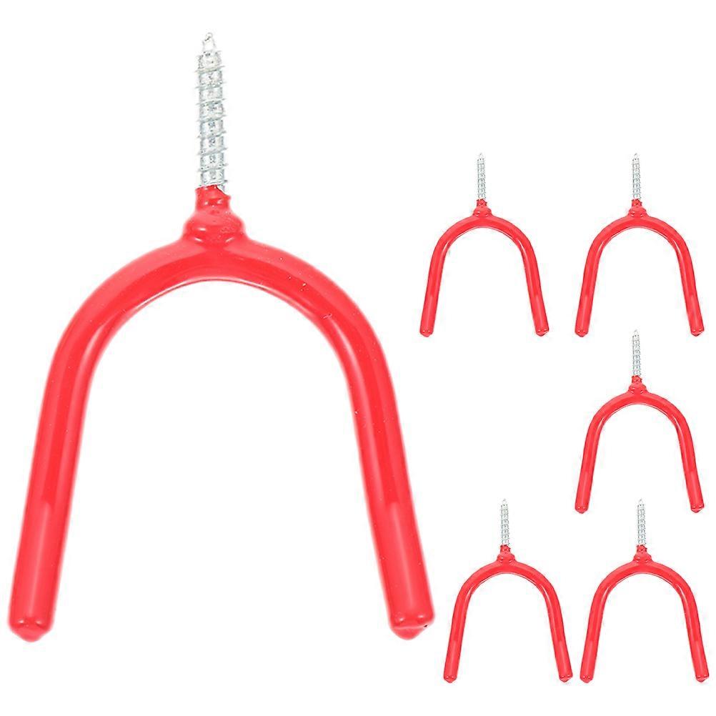 Garage Hooks Metal Hooks for Hanging 6Pcs Multi-Function Storage