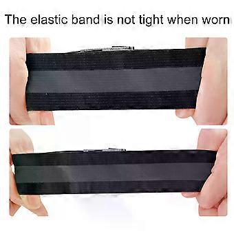 1 Stck reflektierendes elastisches Armband mit hoher Sichtbarkeit fr Radfahren Nachtlauf-Armband Sicherheitsarmband fr Warnung und Schutz