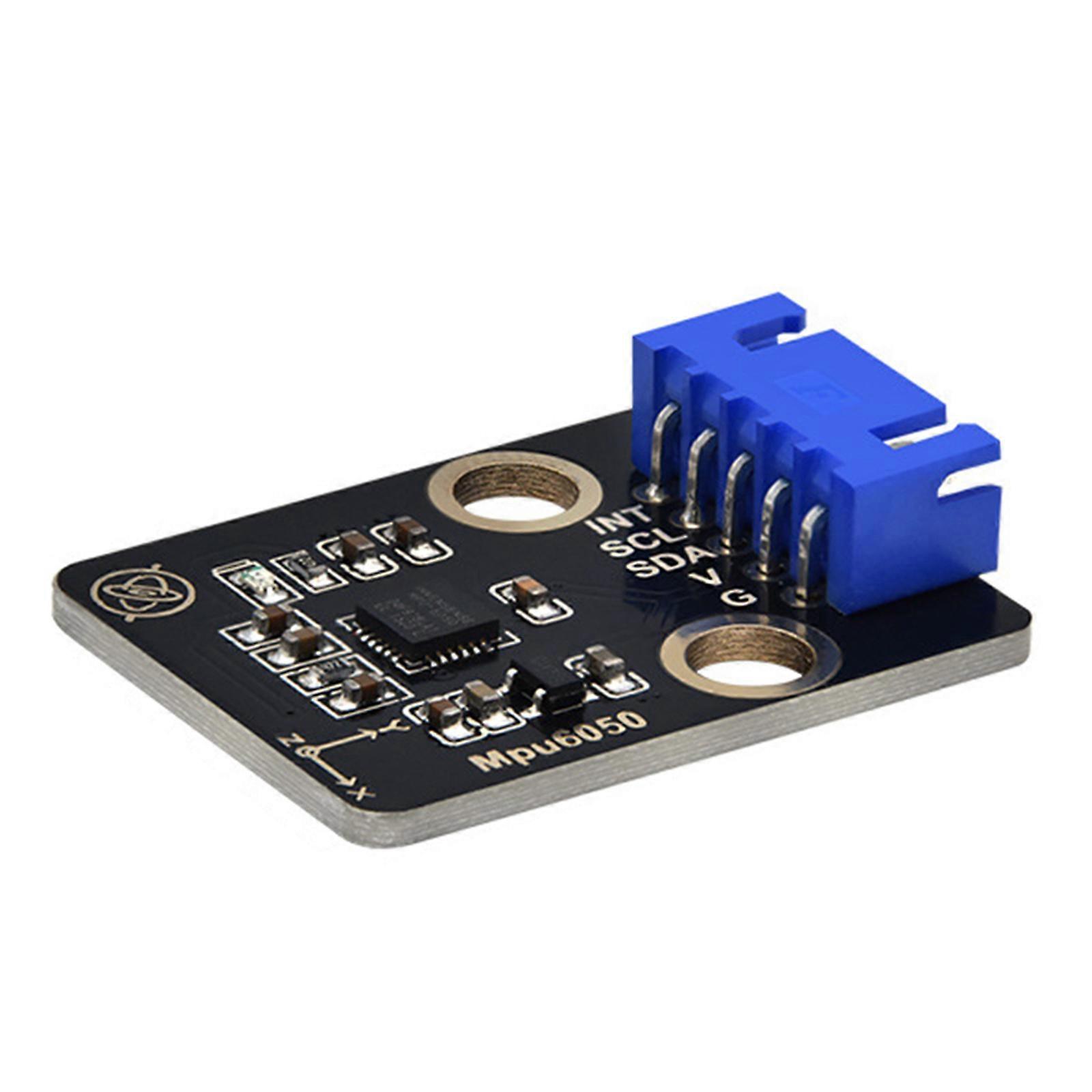 MPU6050 Triple Shaft Accelerometer and Gyroscope Module Replacement for Robotics Drones Control Accessories Multicolor