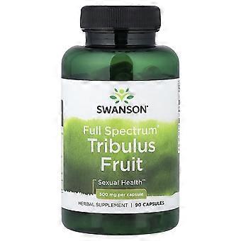 Swanson, Full Spectrum® Tribulus Fruit, 500 mg, 90 Capsules, 4-Pack