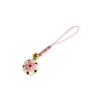 Cloches créatives pendentif accessoires creux fleurs de cerisier japonais cloches cuivre cloches suspendues accessoires fournitures avec cordon de suspension pour hommes femmes bricolage