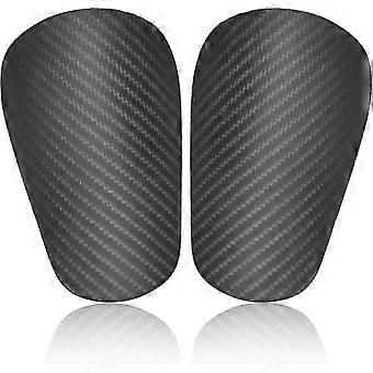 Dark Grey Mini Soccer Shin Guards for Youth and Adults (9.5x4cm) -N
