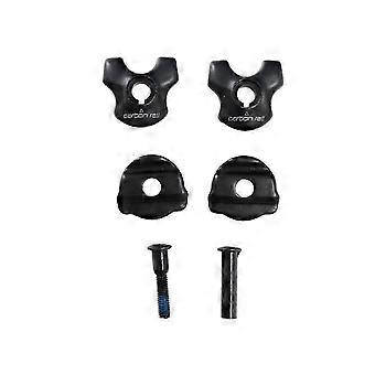 Carbon Sattelstützenklemme für 7x9mm ovale/runde Carbon Sattelstreben - Fahrrad Sattelrohradapter Fahrradzubehör