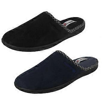 Herenslippers met memory foam, Luke