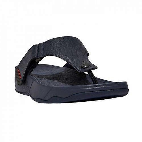 FitFlop Mens Leather Toe Post Flat Sandals