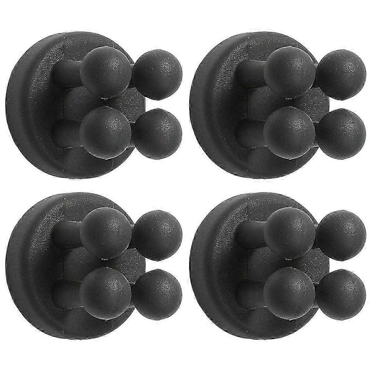 4Pcs Silicone Toothbrush Holders