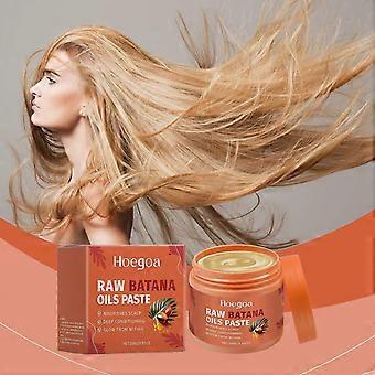 Raw Batana Oil For Hair Growth, 100% Pure, Organic Batana Oil, Unrefined Batana Oil Hair Mask, Helps With Frizz, Split Ends, Texture Shine