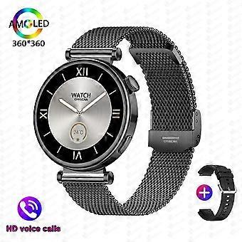 Pour Montre 4 Mini Mode Adulte Montre Intelligente Surveillance de la Santé Sports Fitness IP68 Étanche HD Appel Smartwatch 2024 Nouveau