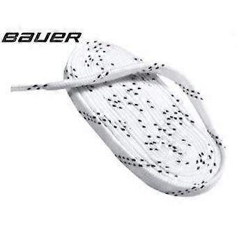 Bauer Schnürsenkel weiß - gewachst