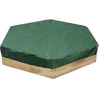 Hexagonal Sandbox Cover, Sandbox Cover, Oxford Cloth Tarpaulin With Drawstring (hs) SU