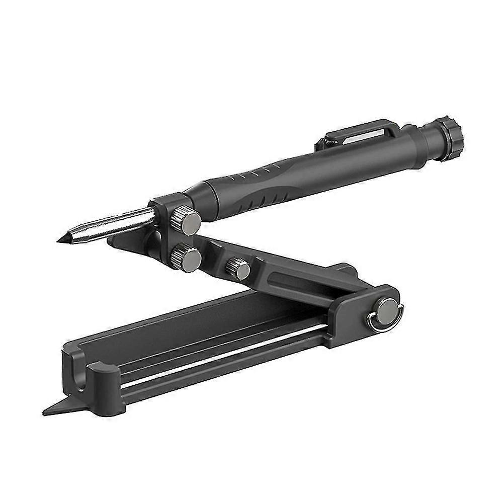 Multi-Function Scribing Tool Woodworking Construction Pencil Precise Scribe