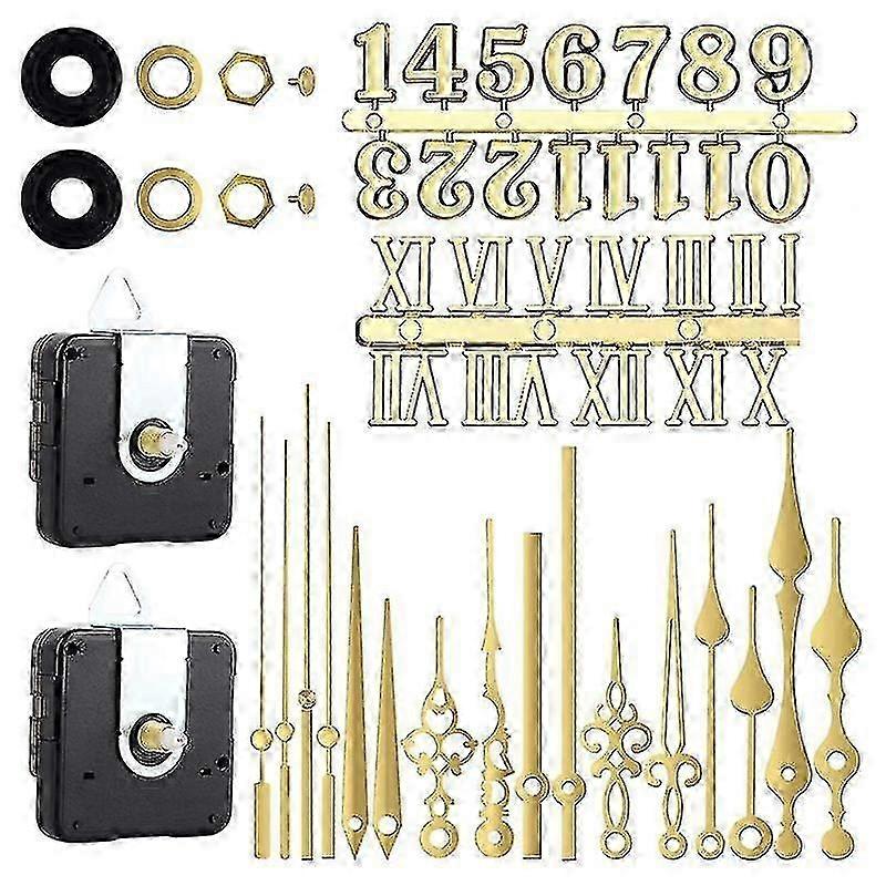 Clock Mechanism Silent Quartz Movement Machine Wall Hands Pointer Set For Replacing Clock Replaceme