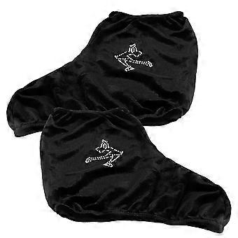 1 Paar Schlittschuhüberzug Elastische Schlittschuhe Protektoren Outdoor-Schlittschuhabdeckungen Elastische Schlittschuhabdeckungen
