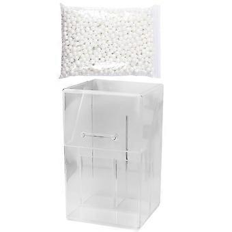 Makeup Organizer Transparent Acrylic Holder for Eyebrow Pencils 1Set