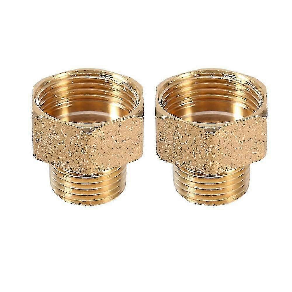 2pcs Brass Pipe Fitting Socket Reducer Pipe Adapter-Versailles