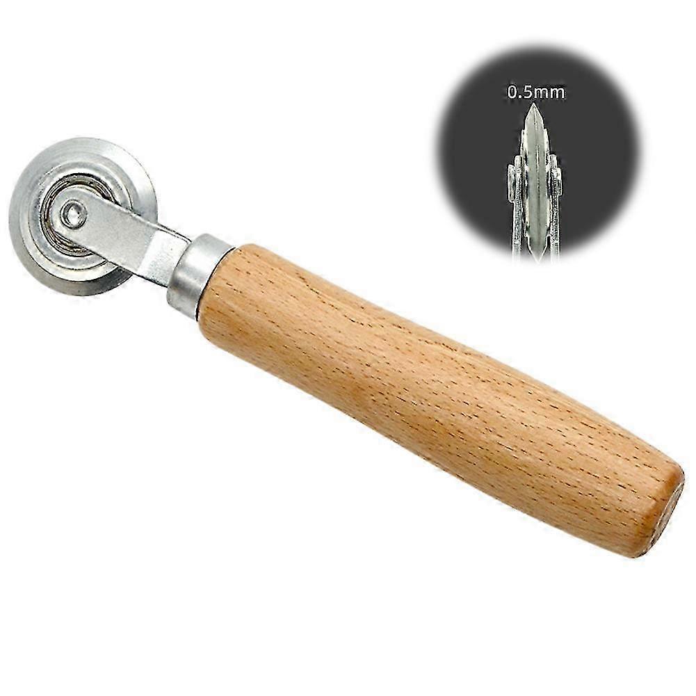 Solid-Steel Oak Creasing Tool
