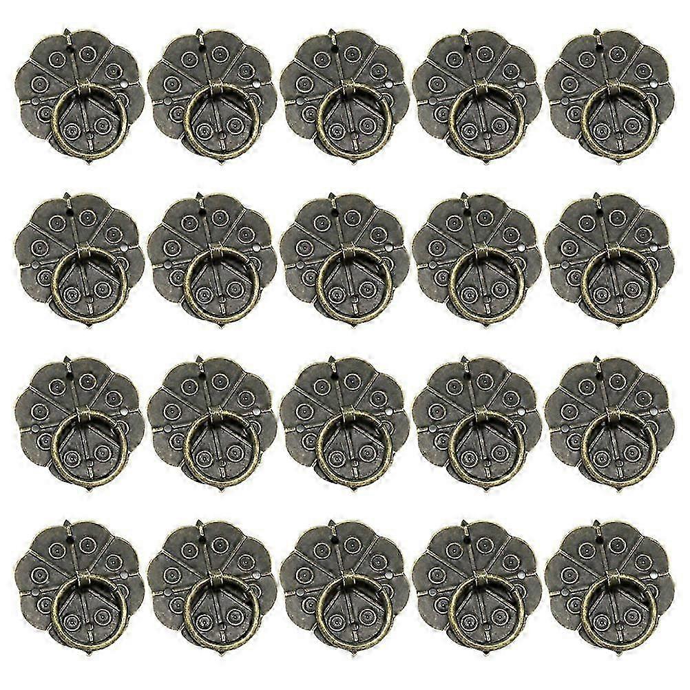 Retro Drawer Handles Middle Eastern Style Iron Hardware for 40Pcs Set