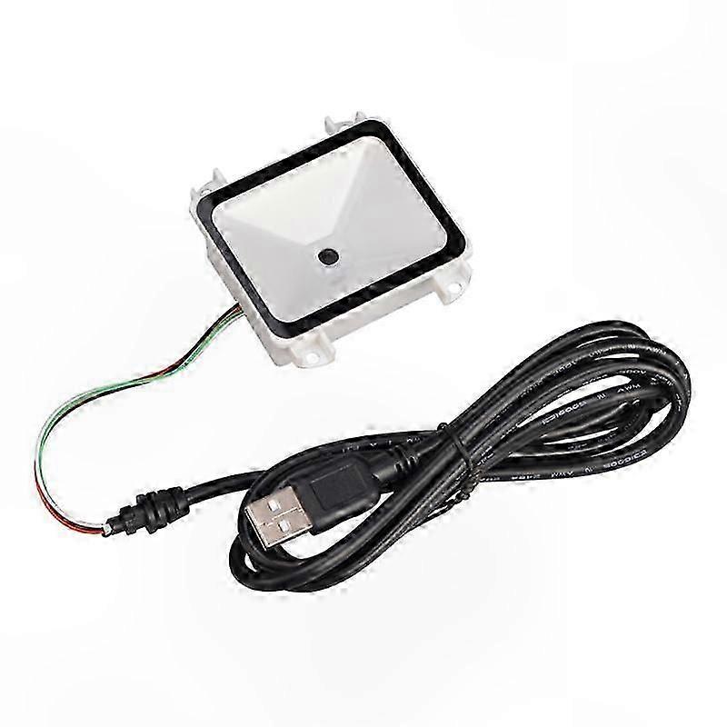 Compact USB QR Code Scanner with RS232 TTL Interface for Kiosk and Fixed Installation Solutions