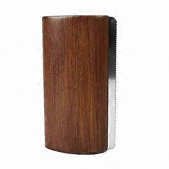 Ergonomic Wooden Horse Scraper With Steel Edge
