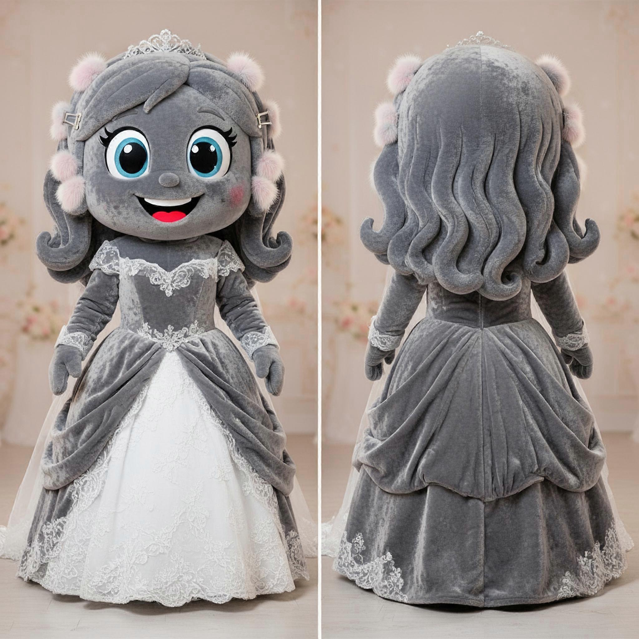 MASTICOT Velvet Gray Wedding Para Commando Mascot