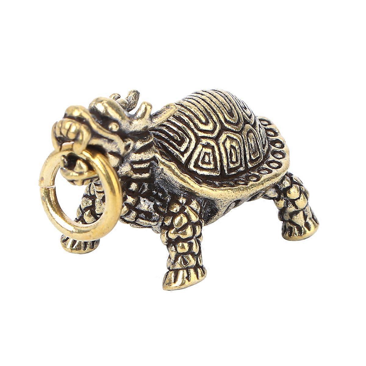 Brass Turtle Key Chain for Hanging with Creative Design