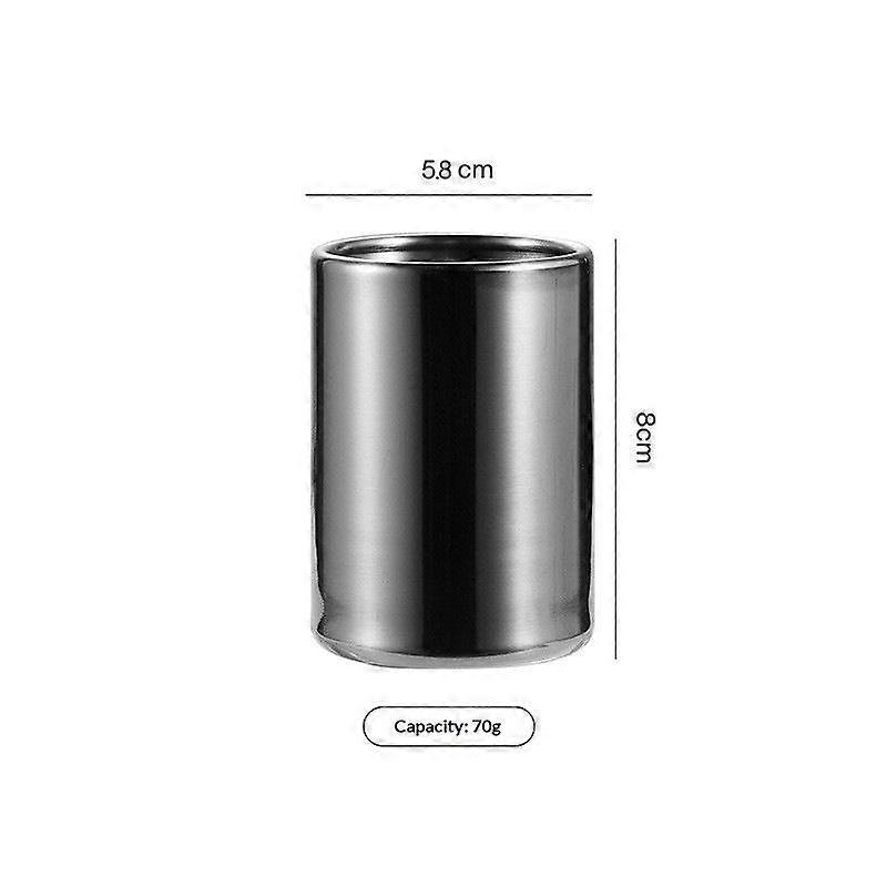 Stainless Steel Durable Fruit Fork Holder Multifunctional Toothpick Box For Dining Table