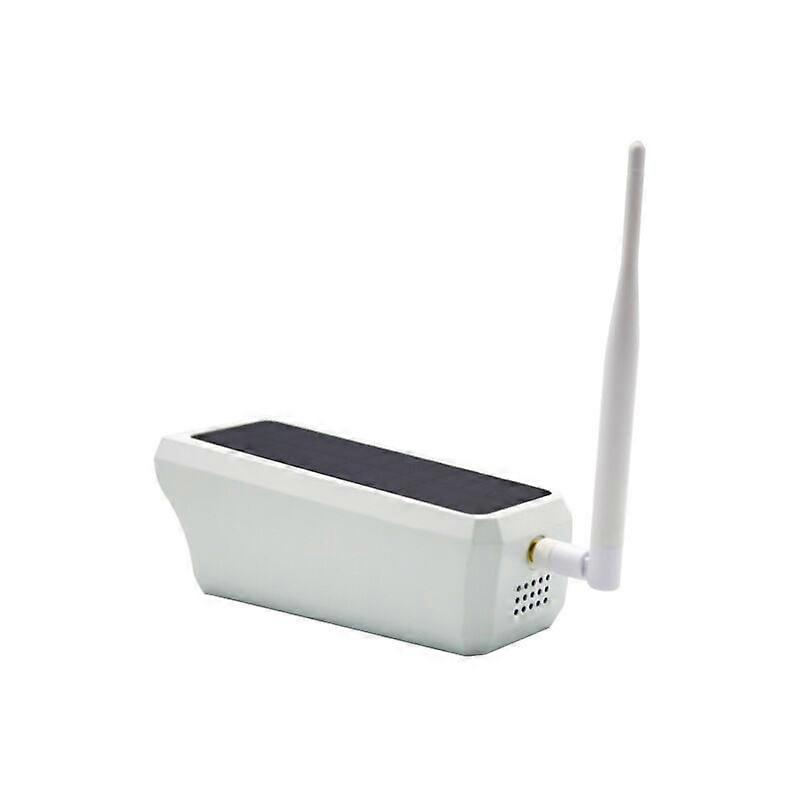 Solar-Activated Dummy Security Camera, Adjustable Mount, Night Vision