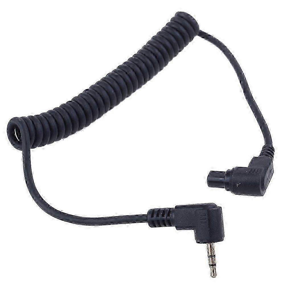 Sturdy 2.5mm C3 connector cable compatible with external flash units. Compatible with Canon 1D / 5D / 6D / 5D II / 5D III / 7D / 10D / 20D / 30D / 40D