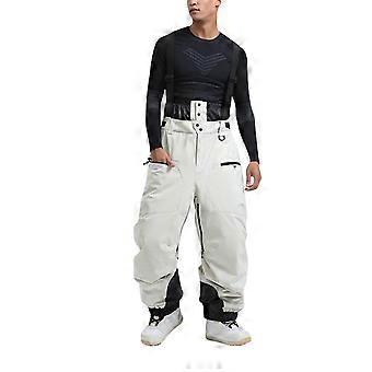 Herren-Schneehose mit verstellbaren Hosenträgern, winddichte Skihose für Outdoor-Wintersportaktivitäten
