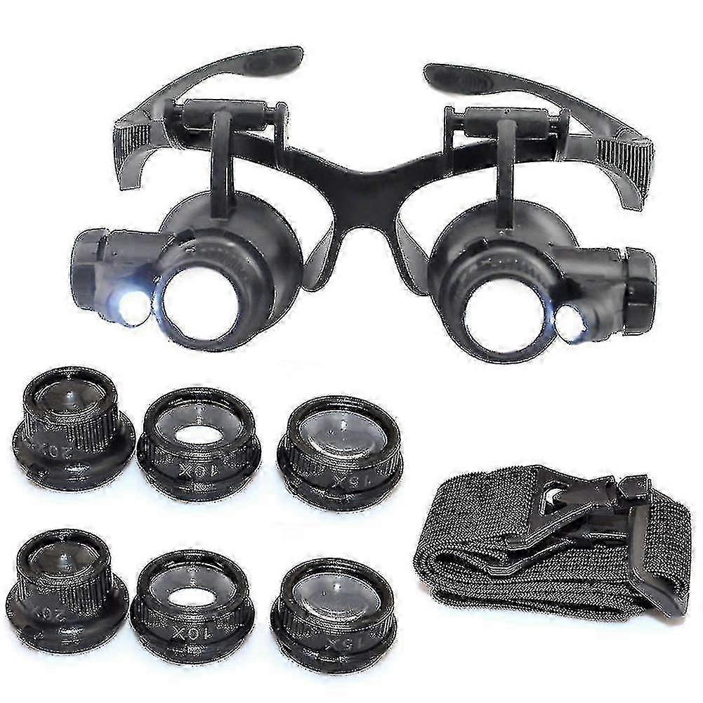 Precision Headband Magnifier with 4 Magnification Levels