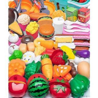 60-Pc Realistic Kitchen Play Set