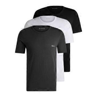 Boss Mens Short-Sleeved T-Shirt (Pack of 3)