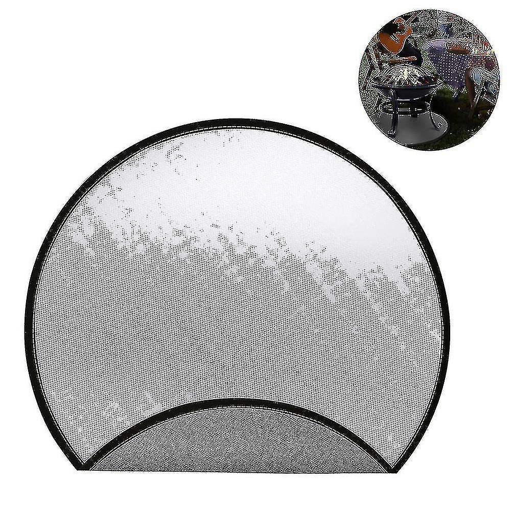 Silicone Fireproof Fire Pit Mat, Fire Pit High Temp Mat