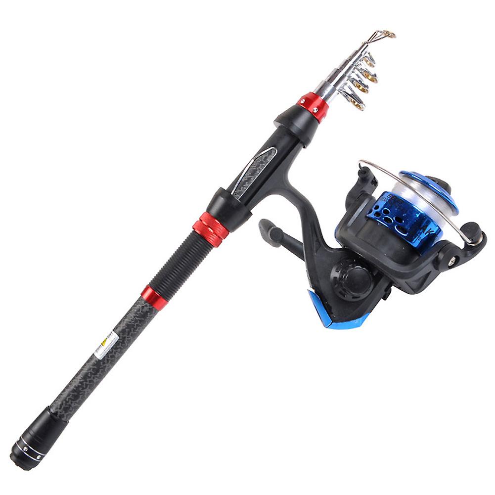 Mini Ultra Short Fishing Rod Pole Telescopic Smooth Guide Ring Anti-slip Handle for Anglers