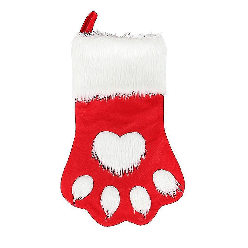 Christmas Stockings Plush Hanging Socks For Holiday And Christmas Decorations