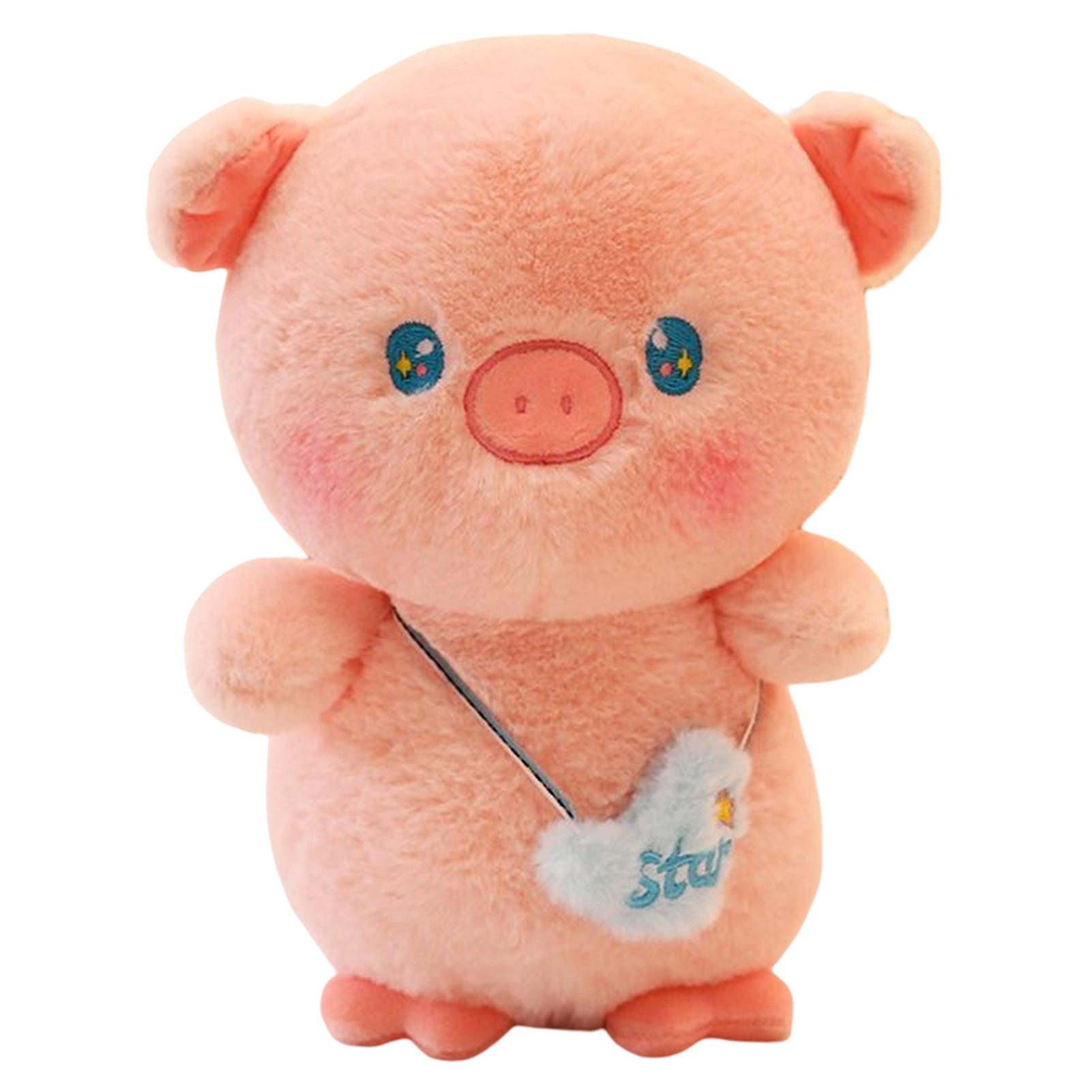 Cute Cartoon Sheep Penguin Pig Plush Toy Stuffed Animal Doll Soft Comfortable Skin-friendly Plush Toy For Kids Baby