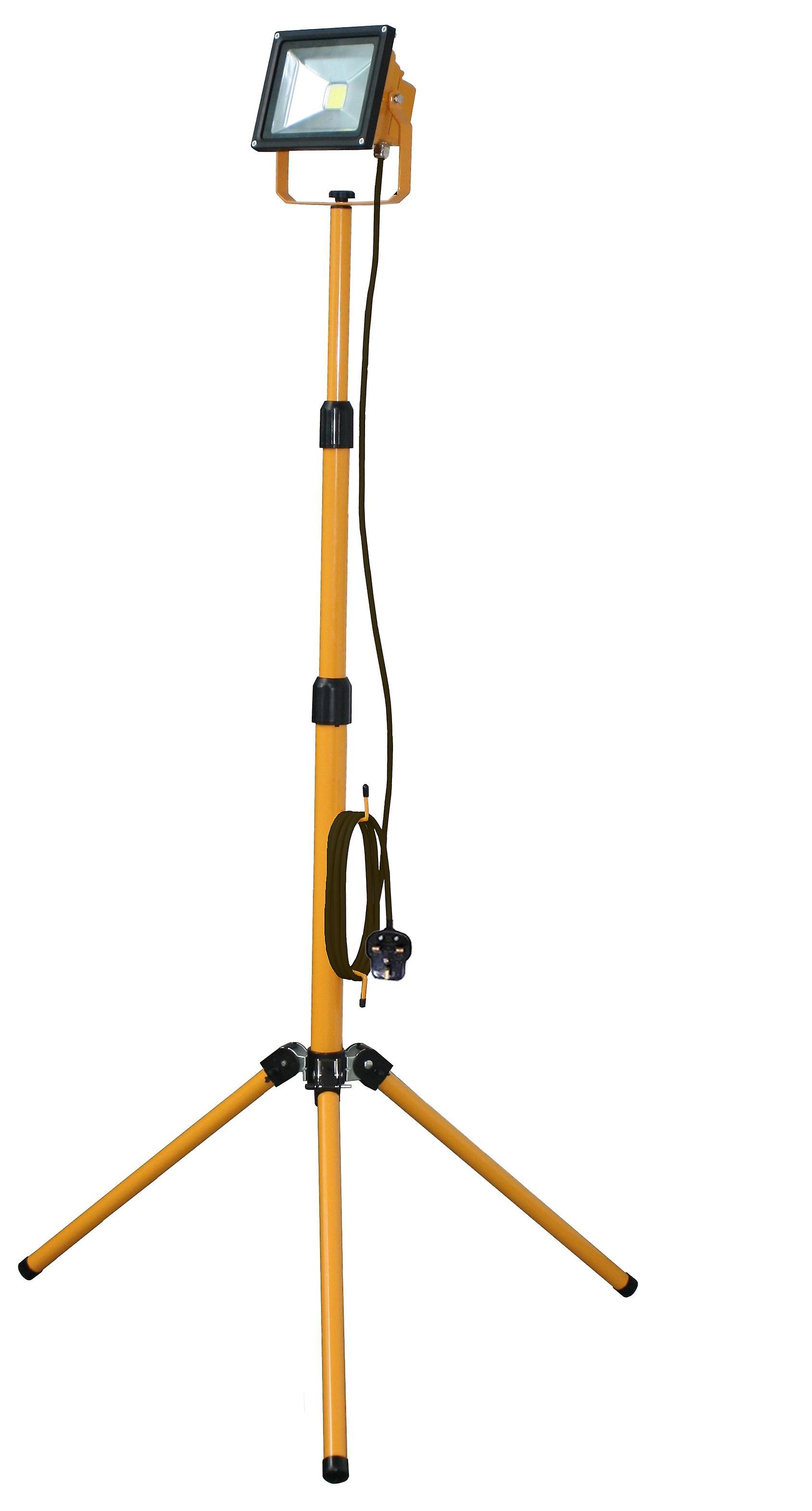 Spectre 240v STD 20W LED Floodlight 3 Metre Cable 16Amp