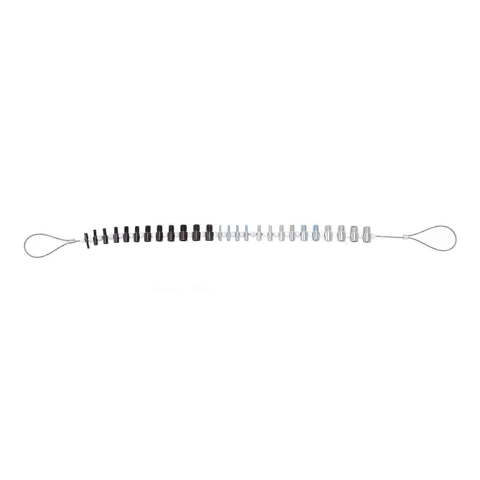 Male/Female Thread Identification Tool, Nuts, Bolts, 14-inch and 12-inch Metric Gauges