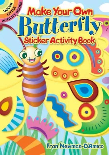 Make Your Own Butterfly Sticker Activity Book by Fran NewmanDAmico Paperback