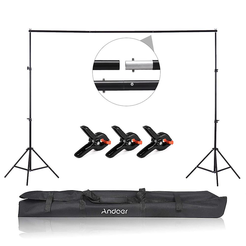 Studio Backdrop Stand Bracket Aluminum Alloy Adjustable Background