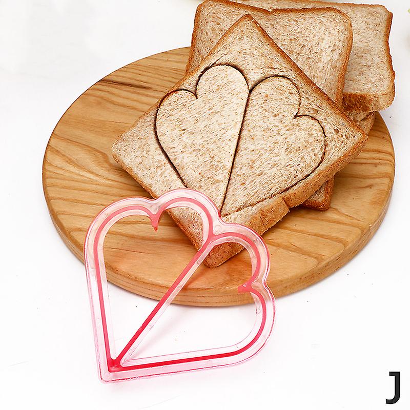 Sandwich Cutters Mould Food Toast Bread Mold Cute Baking Children Set Lunch Cutter Interesting Kitchen Accessories For Kids