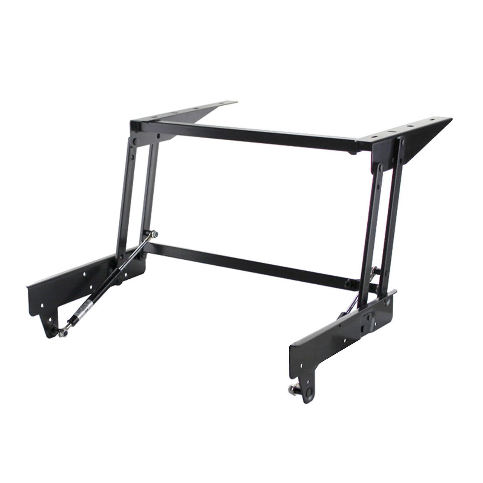 Soffbord Gas Hydrauliskt Gångjärn Fällbart Stativ Lyfthylla Tillbehör Möbelfäste DIY Montering för matbord Hållbart