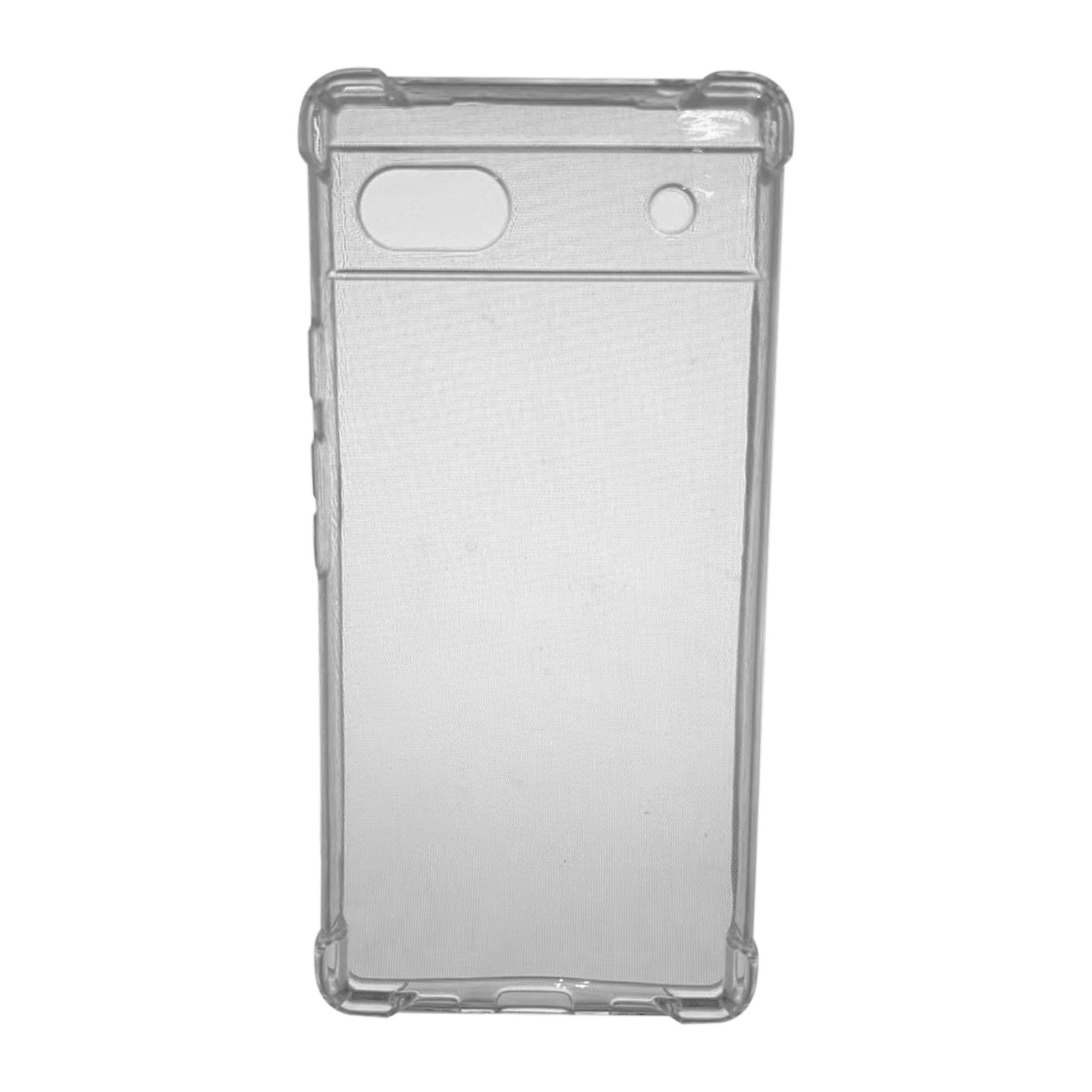 for Google Pixel 6/7 Pro Case Phone Protector Dustproof Anti-drop Transparent Tight Fit Air-bags Phone Back Cover for Google Pixel 6//6A/7 Pro