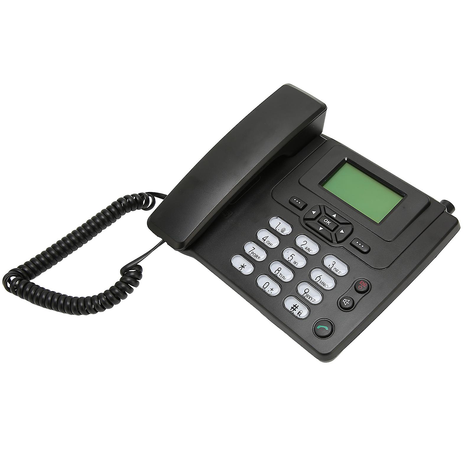 Cordless Telephone Multifunction Big Buttons GSM900MHZ 1800MHZ Dual Frequency Desk Phone