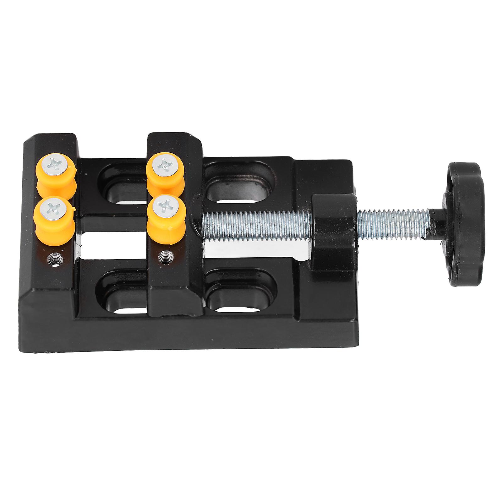 Drill Press Vise Aluminium Alloy Mini Machine Bench Clamping Tool for Woodworking