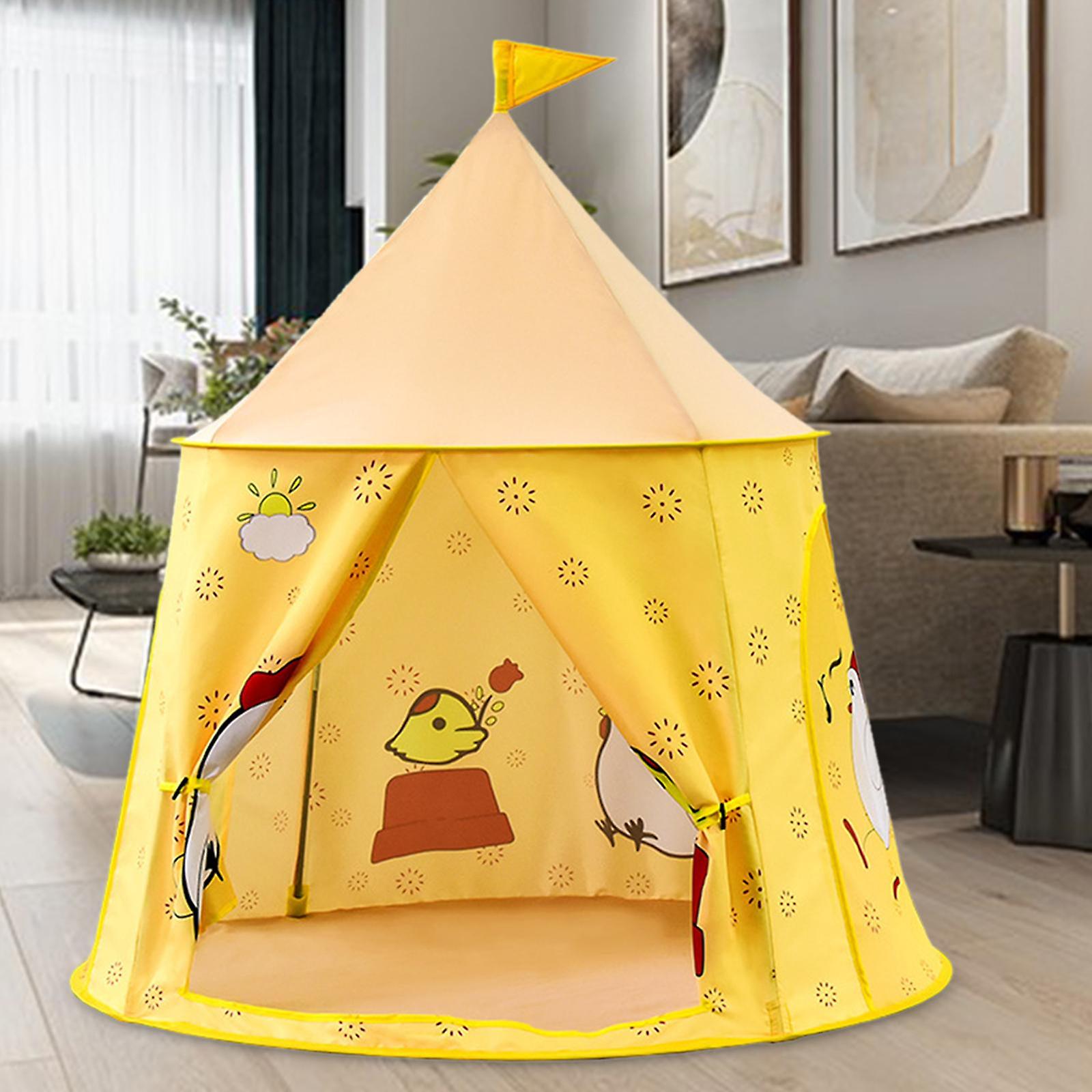 Παιδική σκηνή Playroom με τσάντα αποθήκευσης Teepee Castle Σκηνή Playhouse για εσωτερικούς και εξωτερικούς χώρους