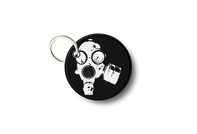 Key key door keys round double-sided gas mask