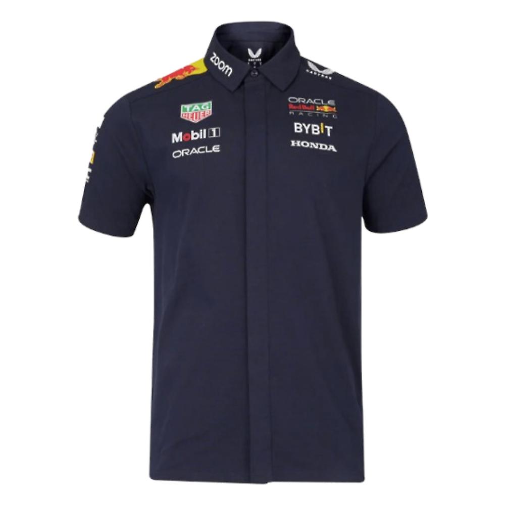 2024 Red Bull Racing Team 纽扣衬衫(夜空)