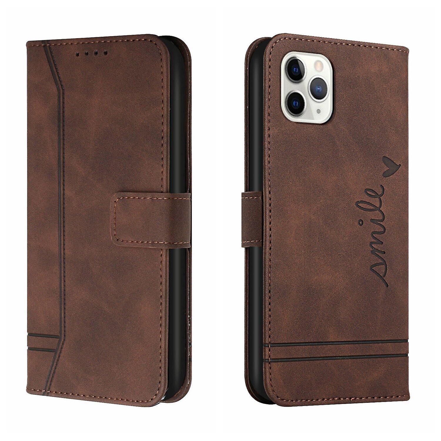 Leather Magnetic Closure Case with Flip Wallet Stand Function Cover for iPhone 11 Pro